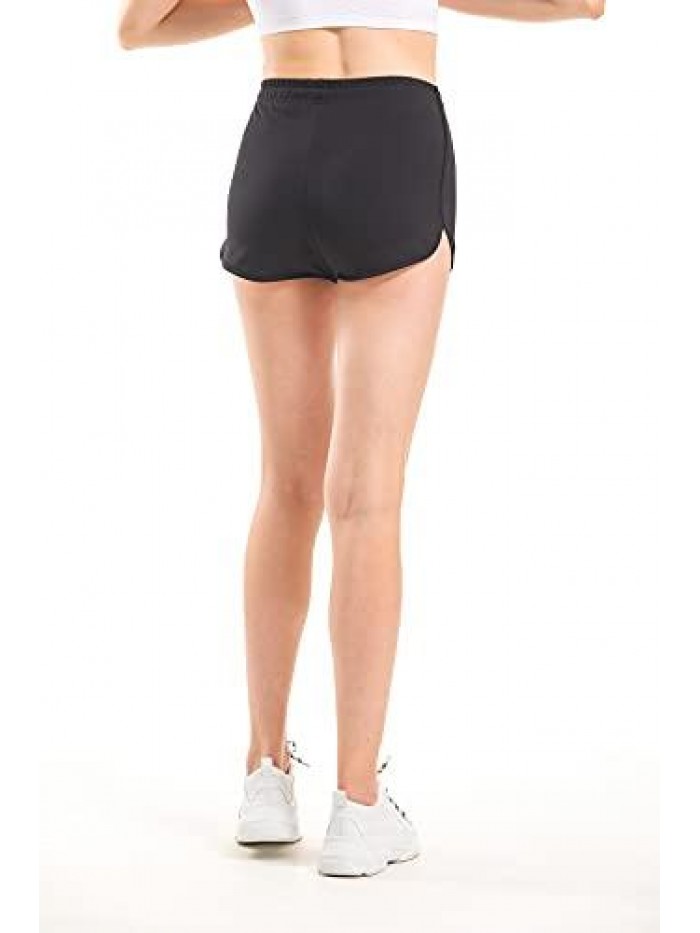 Cotton Shorts for Women Athletic Gym Shorts, Dance Shorts for Girls 