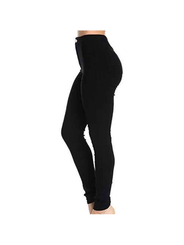 Leisure Street Pants for Women Wear Sexy Solid Color Slim Stretch Pants 