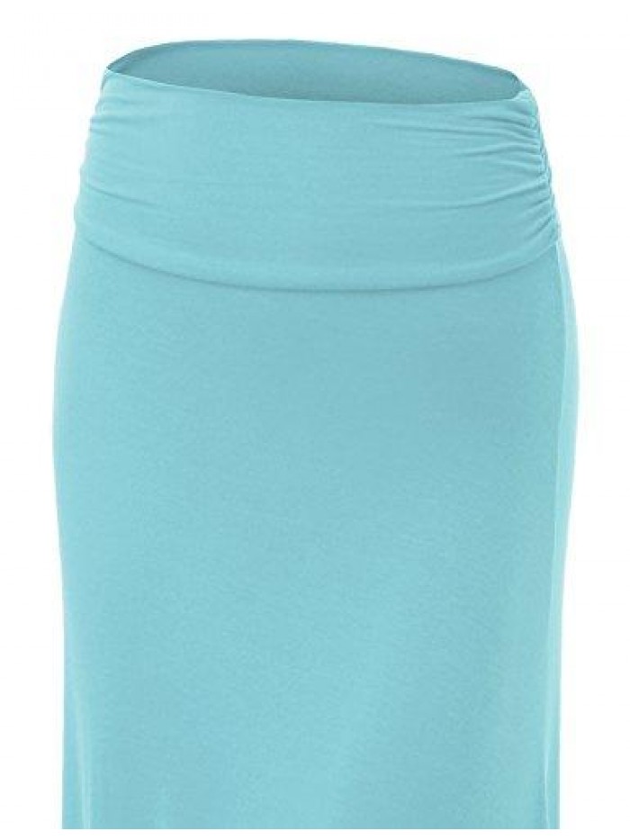 Womens Floor Length Maxi Skirt - Made in USA 