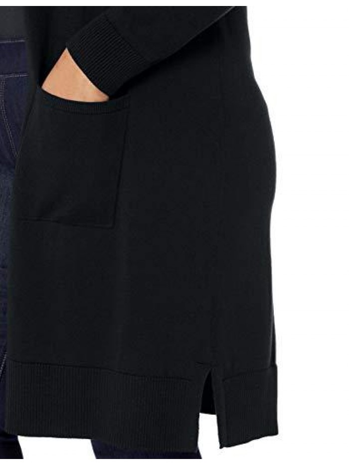 Women's Plus Size Lightweight Longer Length Cardigan Sweater  