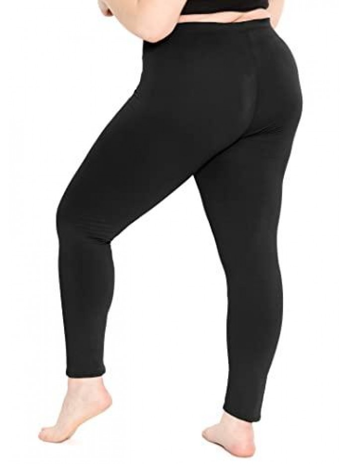 Cotton Plus Size Leggings | Stretchy | X-Large - 7X | Made in The USA 