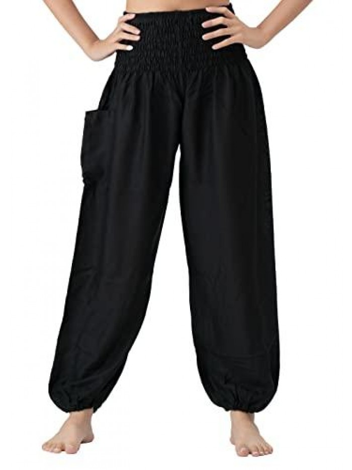 BANGKOK PANTS Harem Pants Women Boho Clothes with Pockets 