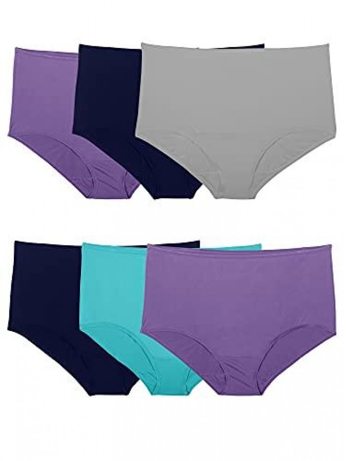 of the Loom Women's Underwear Microfiber Panties (Regular & Plus Size) 