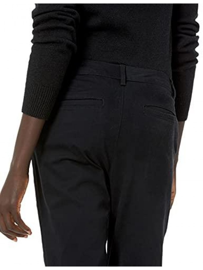 Women's Stretch Twill Chino Pant (Available in Classic and Curvy Fits)  