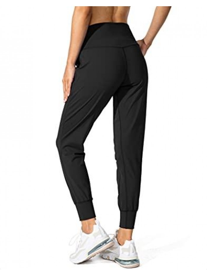 Gradual Women's Joggers High Waisted Yoga Pants with Pockets Loose Leggings for Women Workout, Athletic, Lounge 