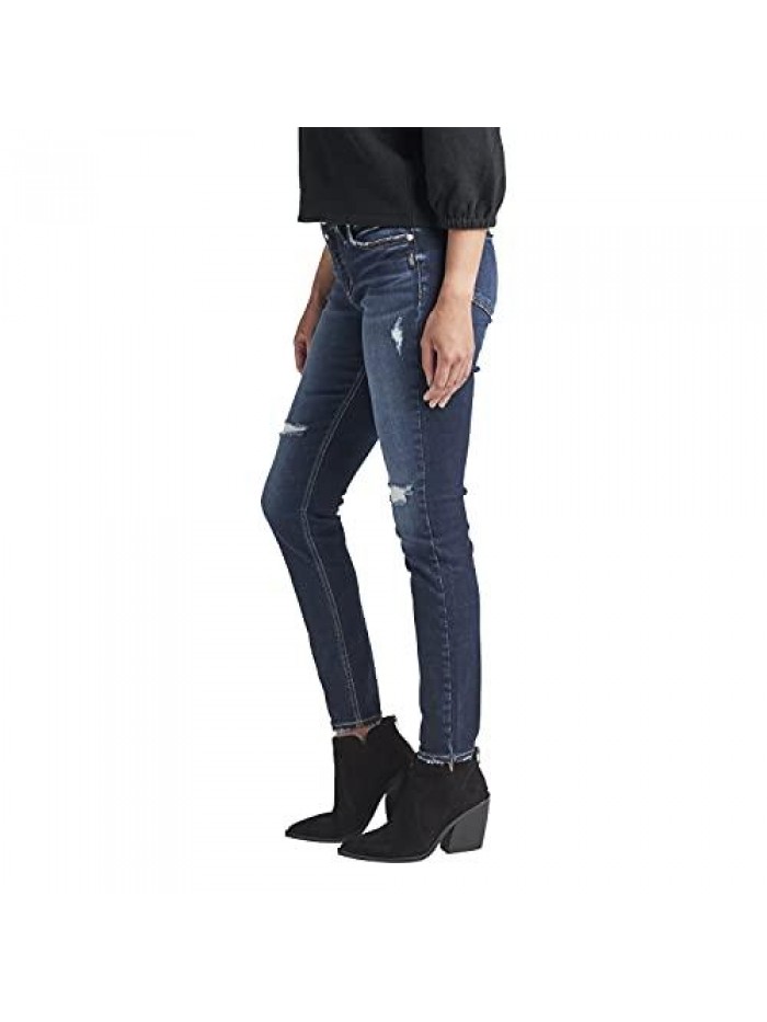 Jeans Co. Women's Suki Mid Rise Skinny Jeans 