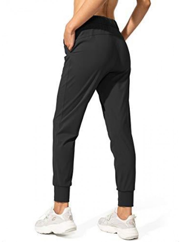 Women's Joggers Pants with Pockets Drawstring Running Sweatpants for Women Lounge Workout Jogging 