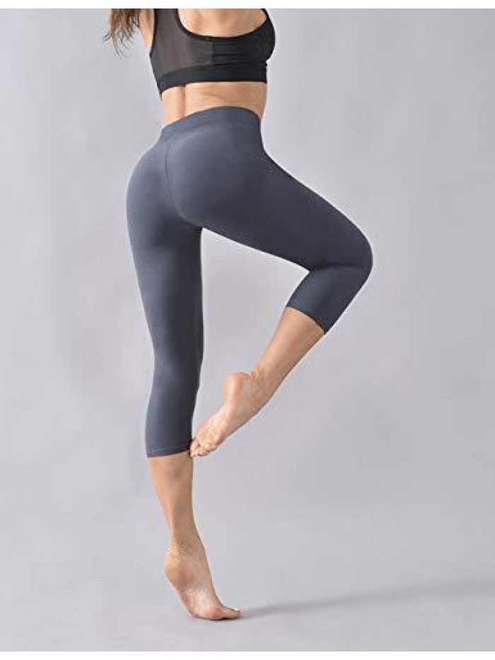 Feelings High Waisted Leggings for Women Ultra Soft Stretch Opaque Slim Yoga Leggings One Size & Plus Size 