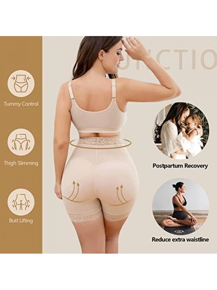 Shapewear for Women Tummy Control High Waisted Butt Lifter Panties Compression Shorts Postpartum Underwear Boyshorts 