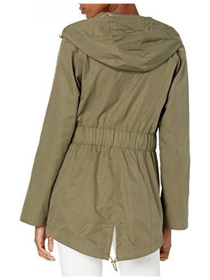 Women's Adjustable Long Sleeve Anorak Jacket 