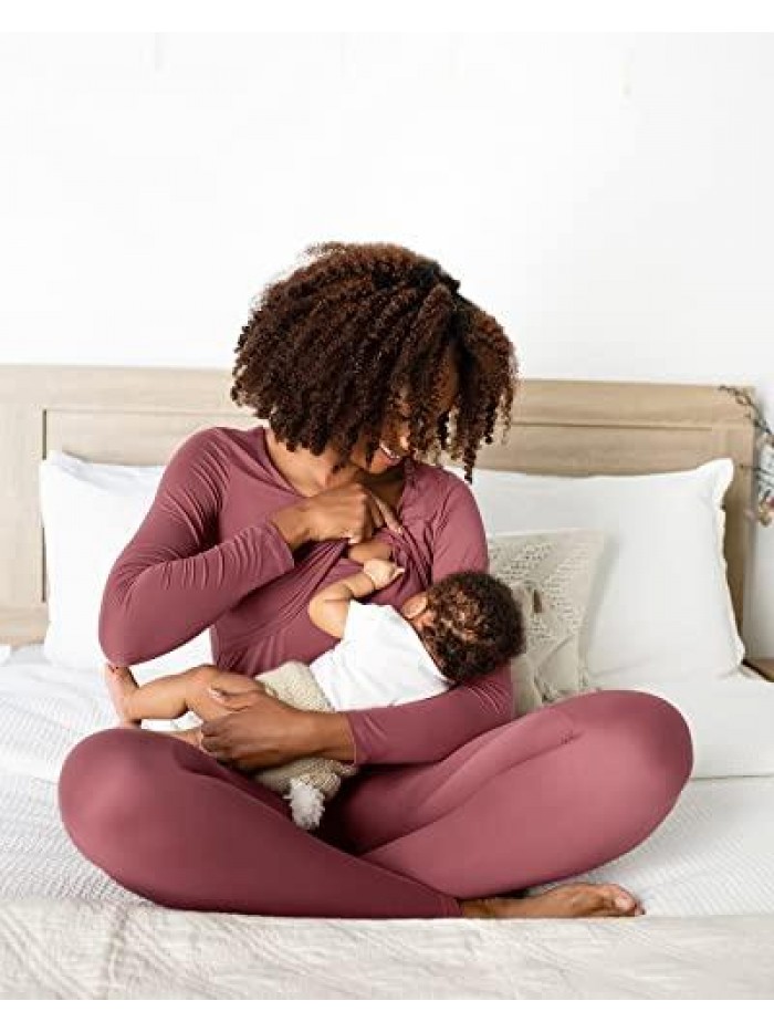 Bravely Jane Nursing Pajama Set | Nursing Pajamas for Breastfeeding 