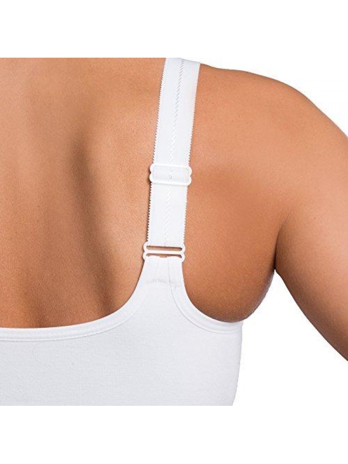 PI Active - Medical Post Surgery Cotton Bra - Front Closure & Seamless Cups 