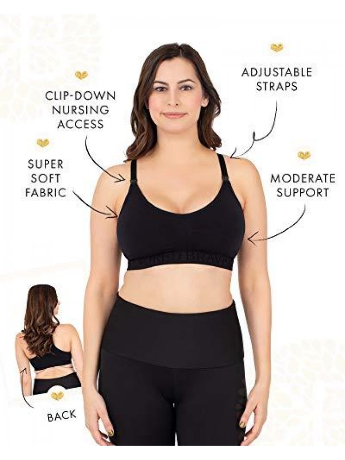 Bravely Sublime Support Low Impact Nursing & Maternity Sports Bra 