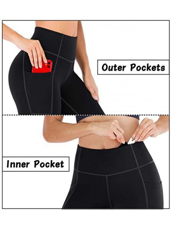 Yoga Pants for Women with Pockets High Waisted Leggings with Pockets for Women Workout Leggings for Women 