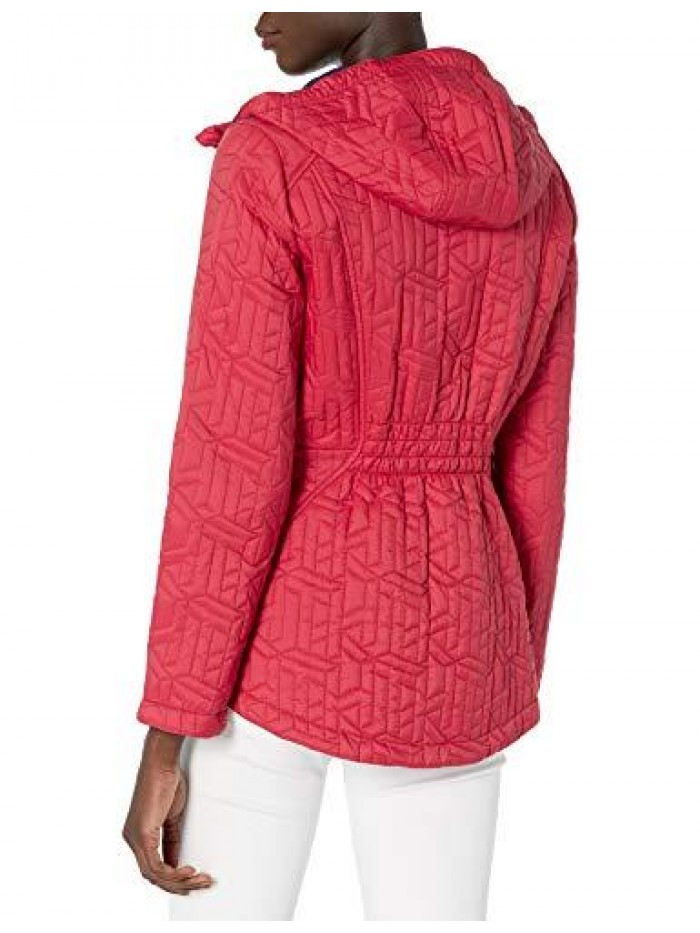 Hilfiger Women's Hooded Quilted Packable Jacket 