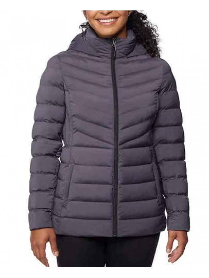 Degrees Heat Women's Hooded 4-Way Stretch Jacket (XLarge) 