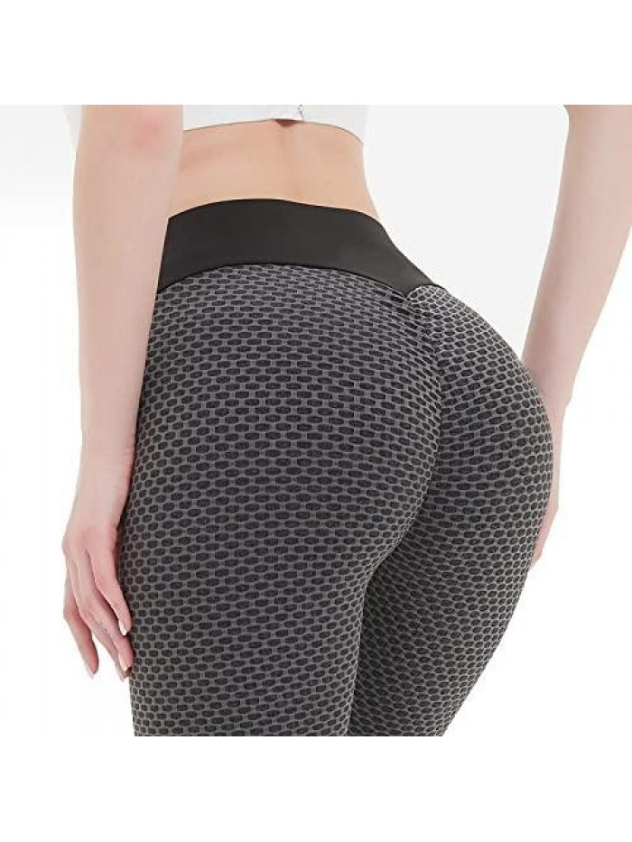 Lifting Leggings Women Booty High Waisted Tummy Control Workout Yoga Pants for Women 