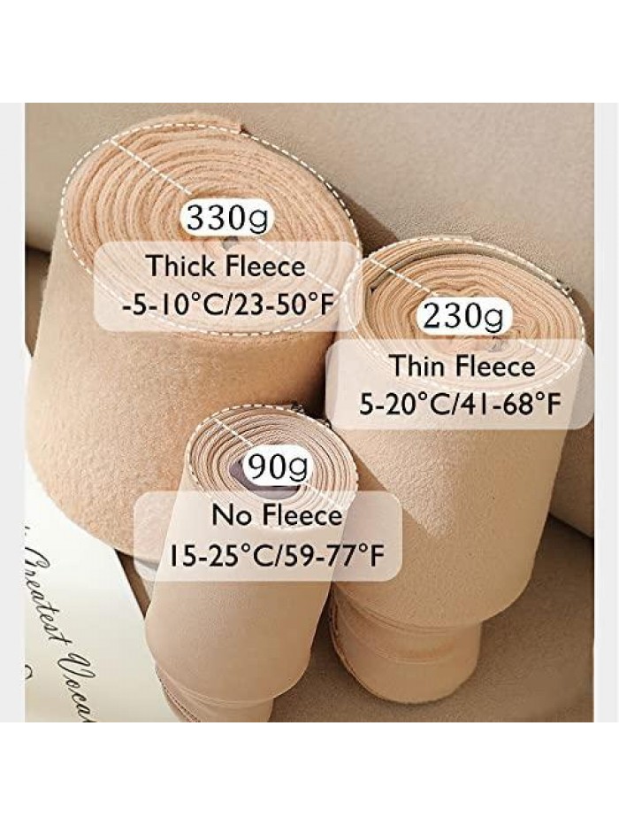 Warm Fleece Lined Sheer Thick Tights, Thermal Translucent Pantyhose, Winter Stretchy High Waist Slim Leggings 