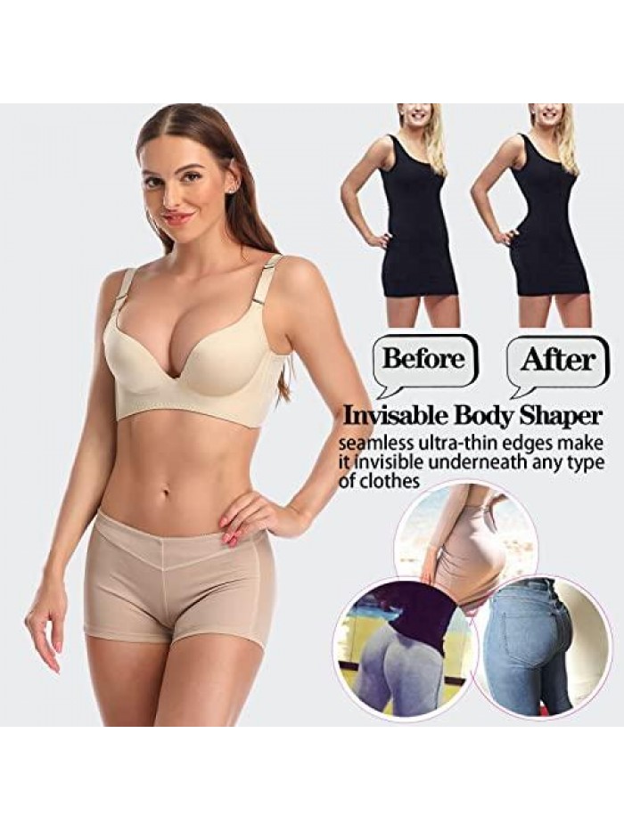 Lifter Panties for Women, Tummy Control Body Shaper Hip Enhancer Shapewear Seamless Underwear Booty Lifter Faja Shorts 