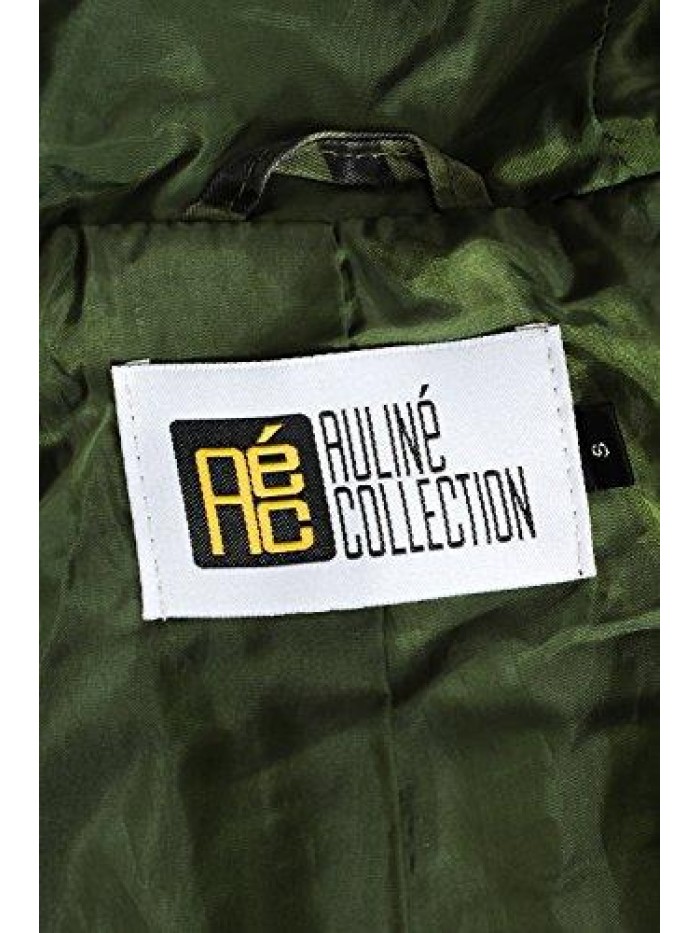 Collection Women's Versatile Military Safari Utility Anorak Street Fashion Hoodie Jacket 