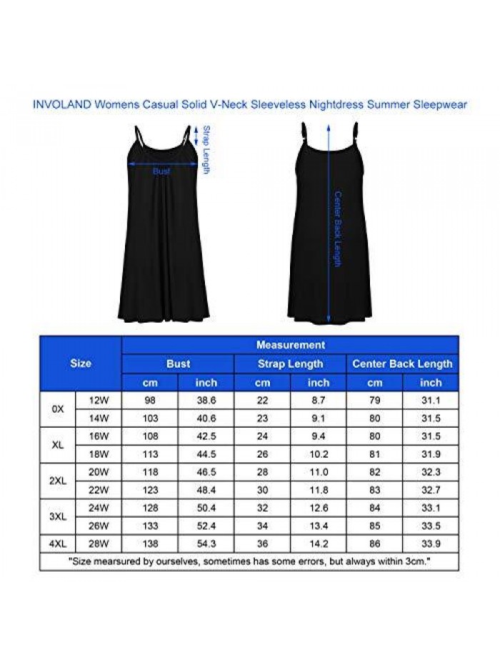 Plus Size Nightgown Sleeveless Sleepwear Modal Cotton Sleepshirts Slip Night Dress (L-5XL) 
