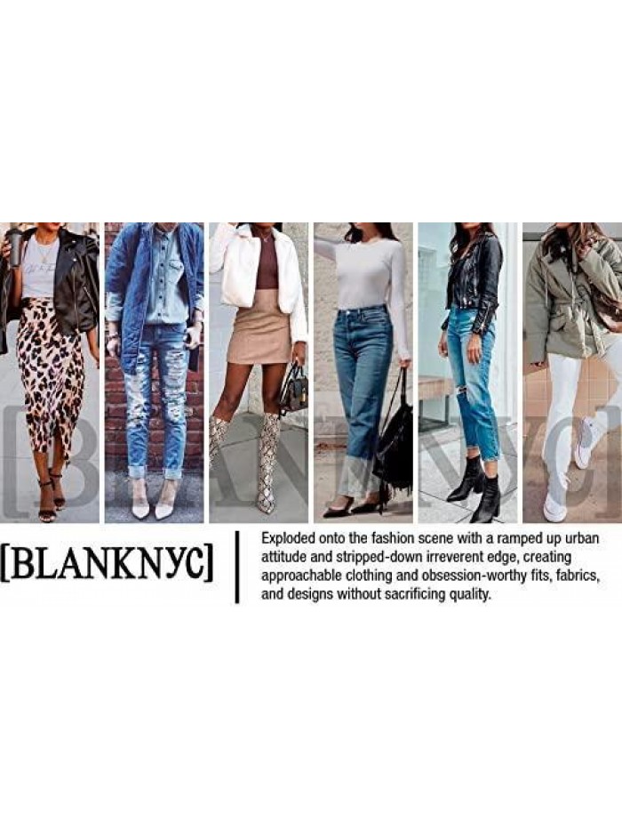 Womens Denim Patchwork Straight Leg Five Pocket Jeans, Stylish Pants & Designer Clothing, Side Lines 