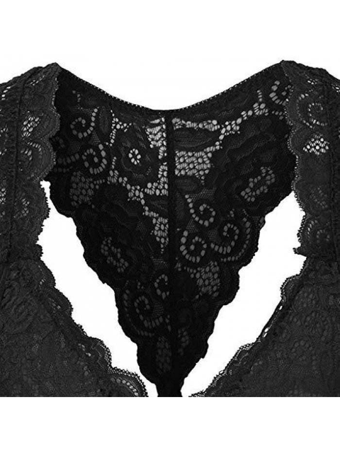 Women Plus Size Vest Crop Wire Free Bra Lingerie Sexy V-Neck Underwear Lingerie S-3XL 