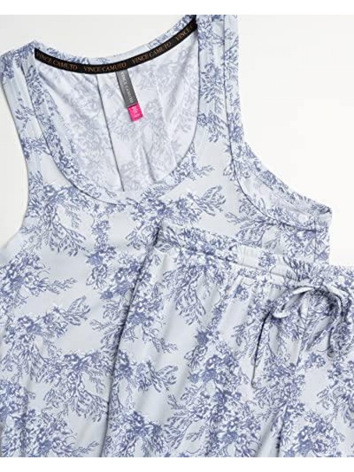 Women's Pajama Set - 2 Piece Tank Top and Jogger Pants (S-XL)  