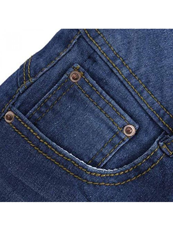Denim Shorts Summer Mid Waist Rolled Hem Distressed Short Jeans for Women 