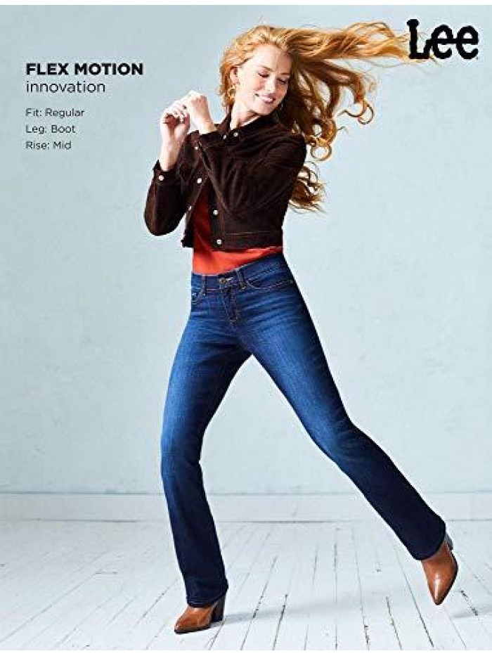 Women's Flex Motion Regular Fit Bootcut Jean 
