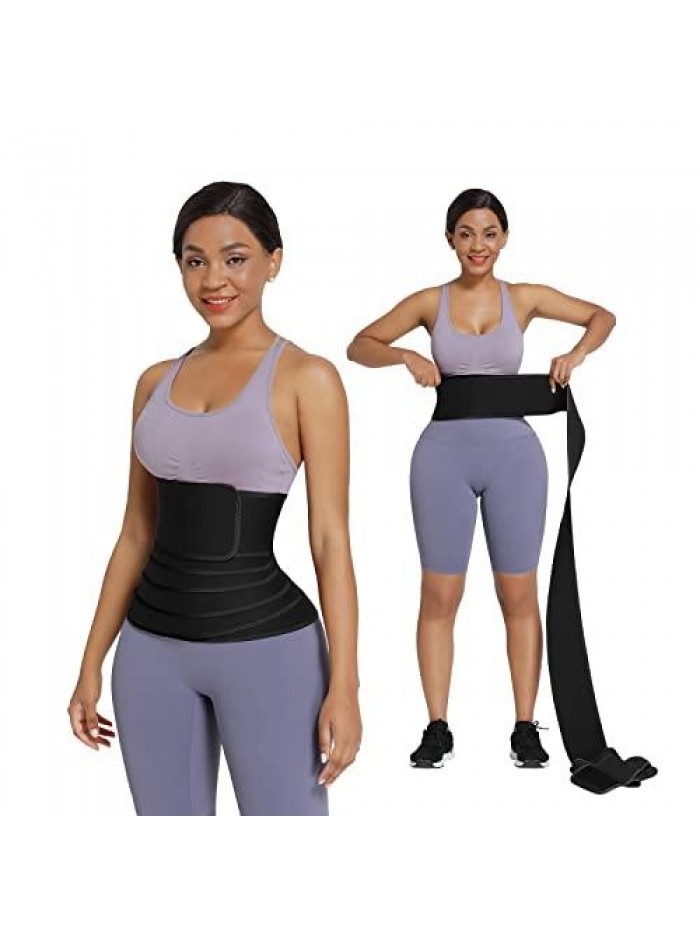 Trainer for Women Waist Wrap Snatch Me Up Bandage Waist Wraps Upgraded Waist Wraps for Stomach Wrap for Plus Size 
