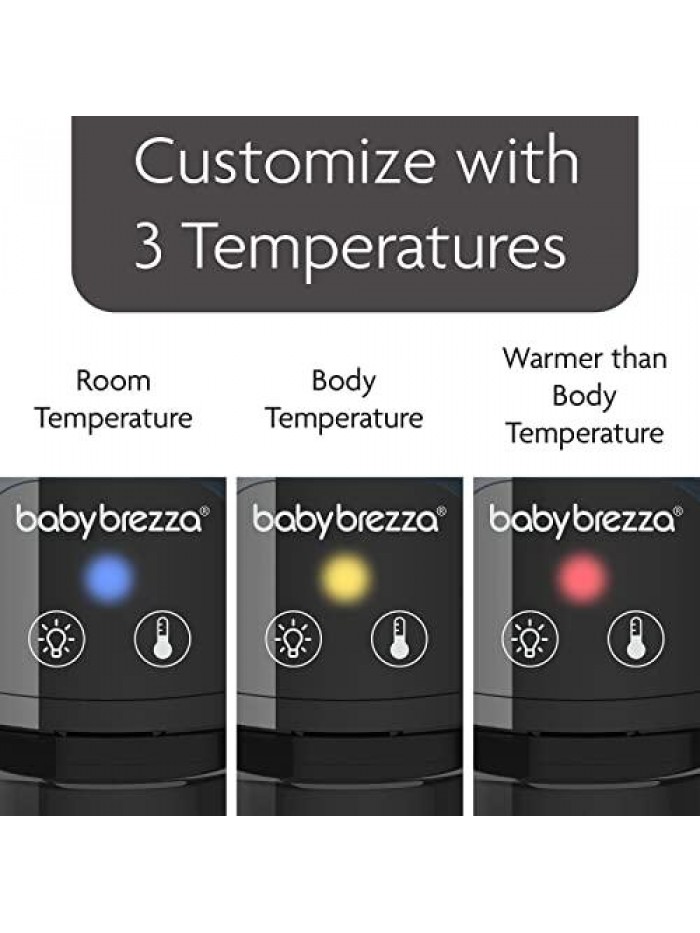 Brezza Instant Warmer Advanced with LED Nightlight. Dispenses Warm Water 24/7 to Make Warm Formula Bottle. No More Waiting for Regular Bottle Warmer. 3 Temperatures. 
