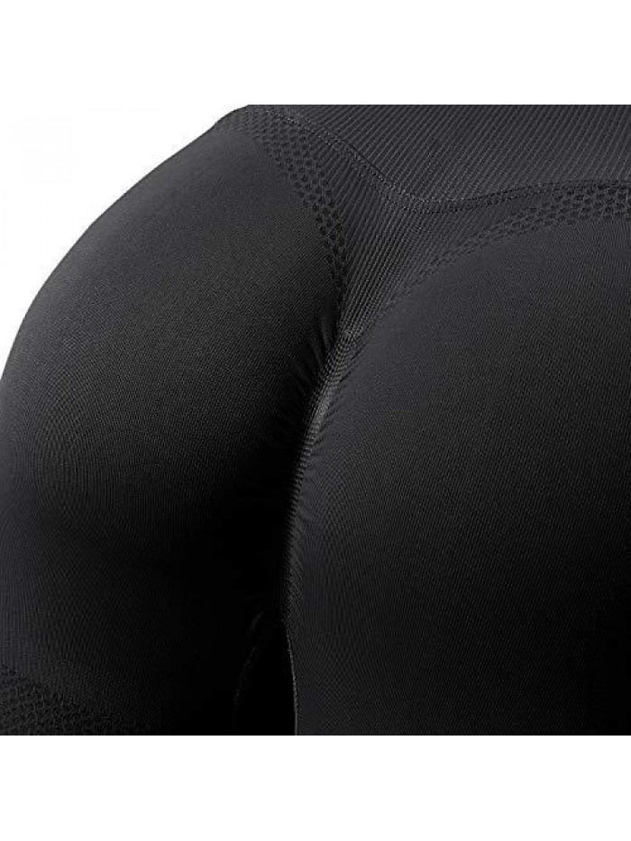 Womens High Waist Tummy Control Leggings Ruched Butt Lift Yoga Pants Workout Tights 