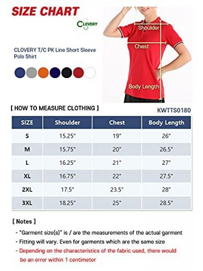 Women's Casual Short Sleeve PK Polo Shirts 