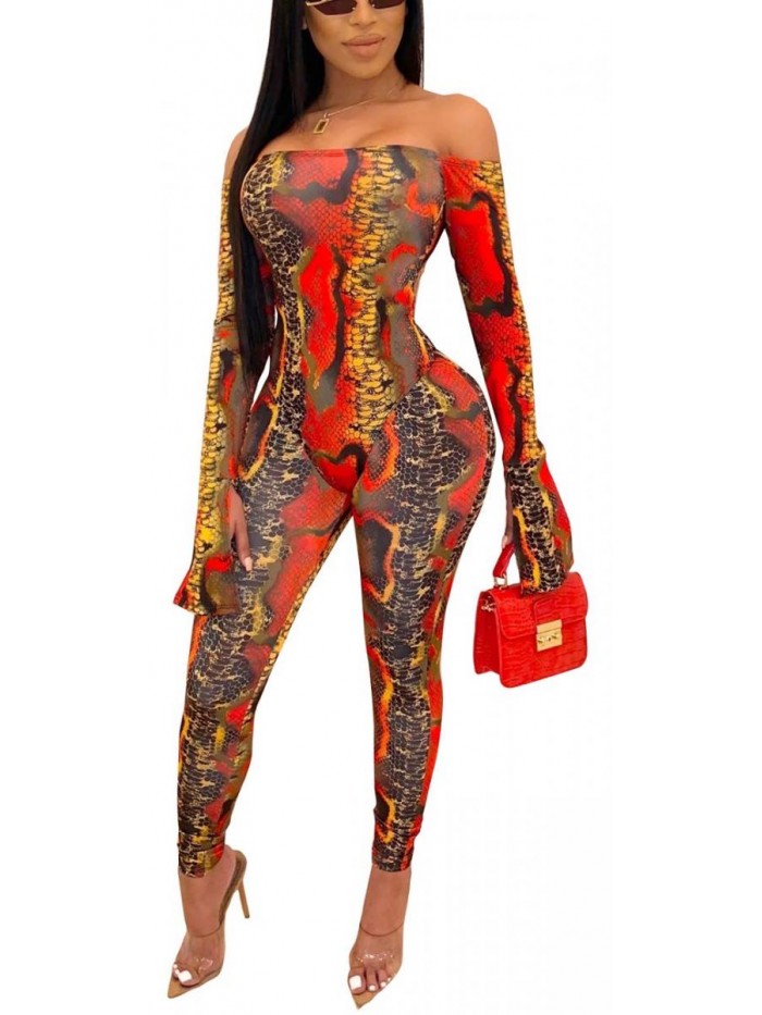 Bodycon Two Piece Jumpsuits Sexy See Through Clubware Long Sleeve Skinny Rompers for Party 
