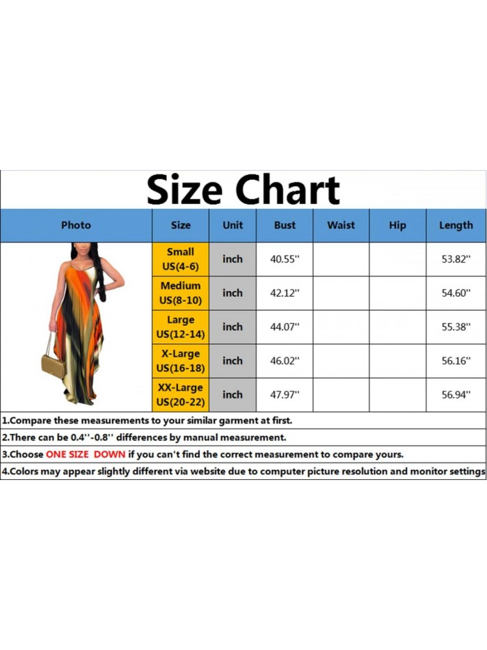 Women's Summer Casual Floral Printed Spaghetti Strap Bohemian Beach Sundress Long Maxi Dresses with Pockets 