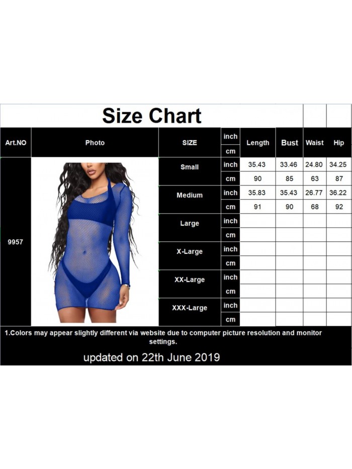 Swimsuit Cover Ups for Women's Sexy See Through Drawstring Sheer Dresses for Swimwear in Summer 