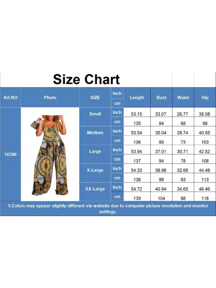 Rompers for Women Sleeveless Spaghetti Strap Wide Leg Jumpsuit Floral Print Long Romper Summer Fashion