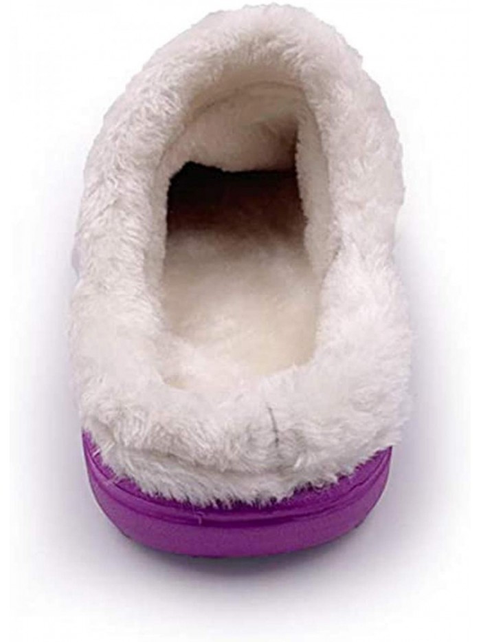 Oxgmoky Unisex Garden Clogs Shoes Classic Lined Clog | Warm and Fuzzy Slippers OXG1520