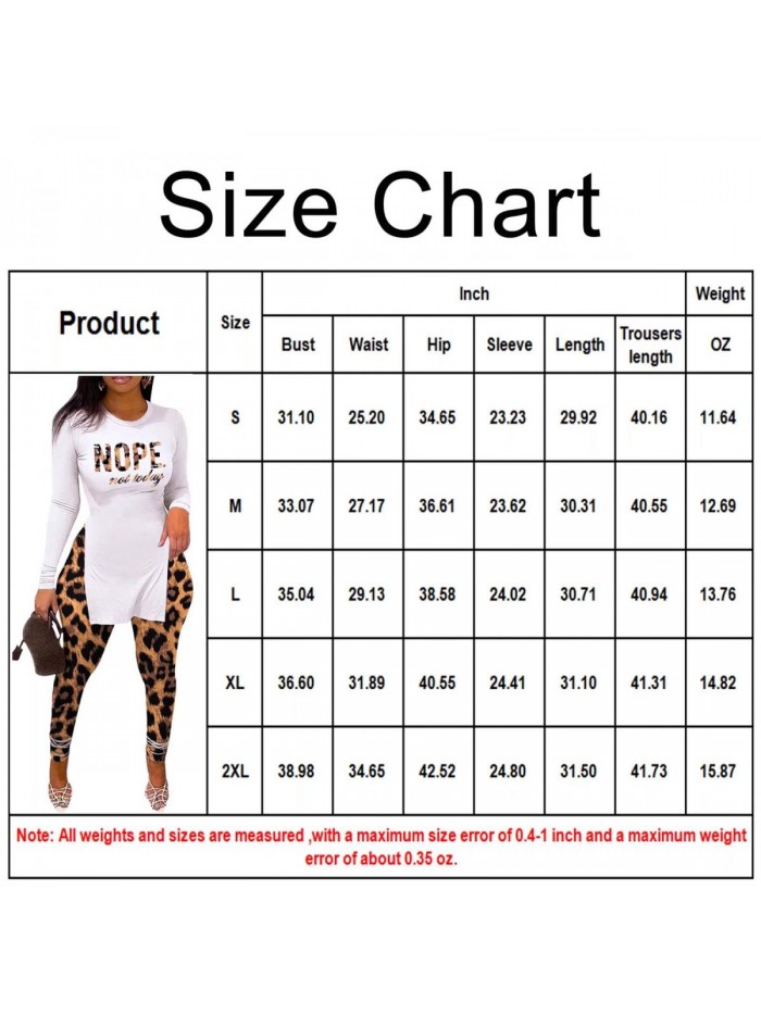 2 Piece Outfits for Women Side Split Pullover Long Sleeve Shirts and Bodycon Pants Track Suits Sets 