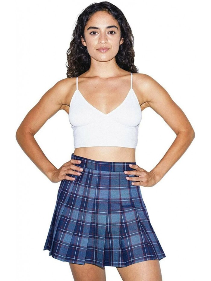 Apparel Women's Plaid Tennis Skirt 