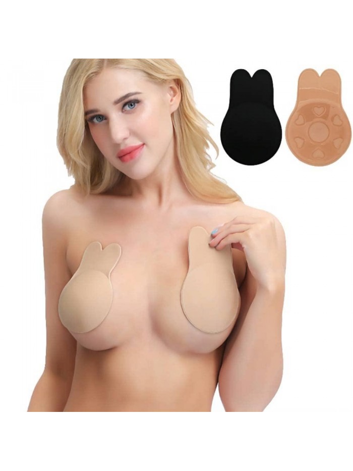 Pack Cupid Pads Invisible Bra for Women, 2022 Freedom Invisible Adhesive Bra, Invisible Lift Strapless Bra 
