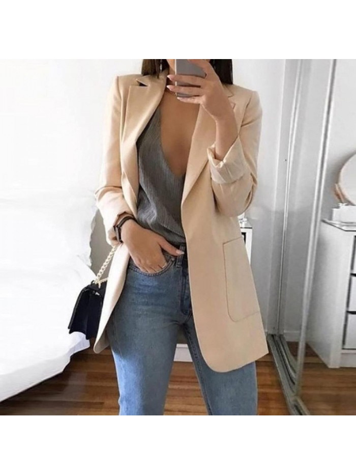 Blazer For Women Plus Size Party Evening Dressy Jackets Sexy Long Sleeve Suits Fashion Office Business Blazer Jacket 