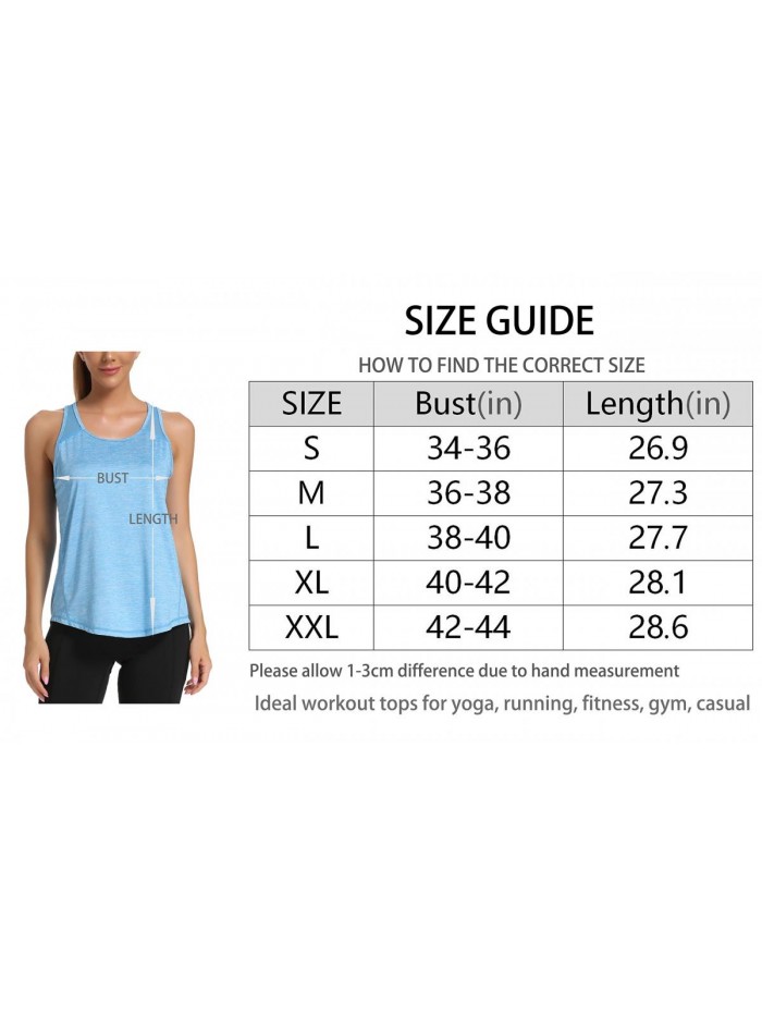 Aeuui Workout Tops for Women Mesh Racerback Tank Yoga Shirts Gym Clothes