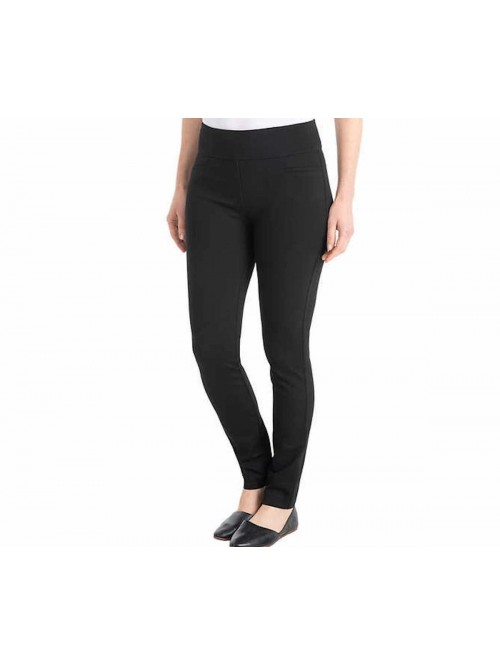 Women's Pull-On Ponte Pant with Built-in Tummy Con...
