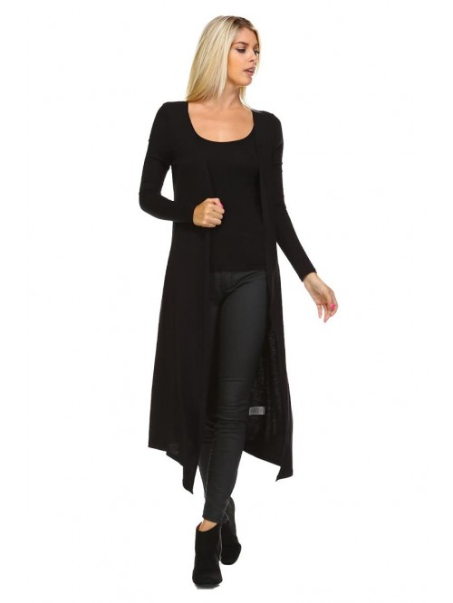 Liev Isaac Liev Trendy Extra Long Duster Soft Ligh...