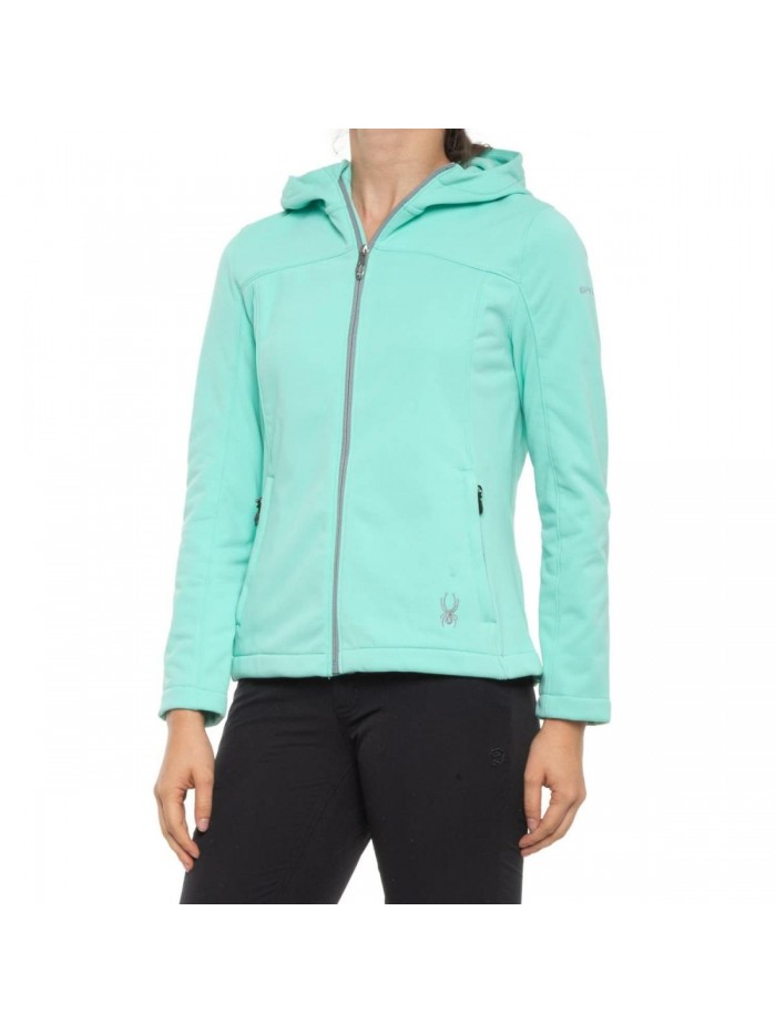 Women's Alyce Full Zip Soft Shell Hooded Jacket, Color Options 