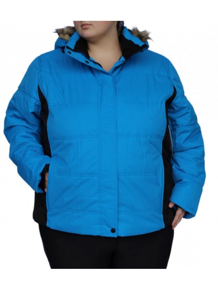 Country Outerwear Womens Plus Size 1X-6X The Aspen Ski Coat Jacket 