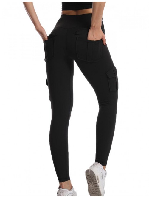 COMFY ONE Seamless Leggings with Pockets for Women...