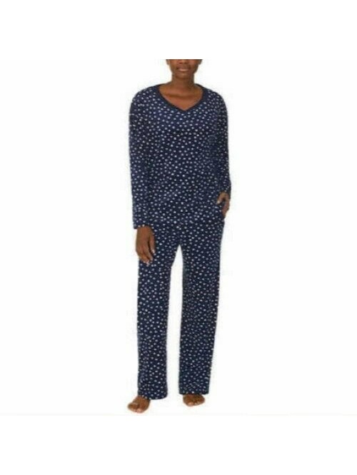 Nautica Women's 2 Piece Fleece Pajama Sleepwear Se...